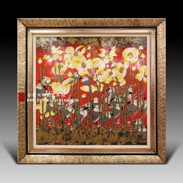 宁钢,《映日荷花》